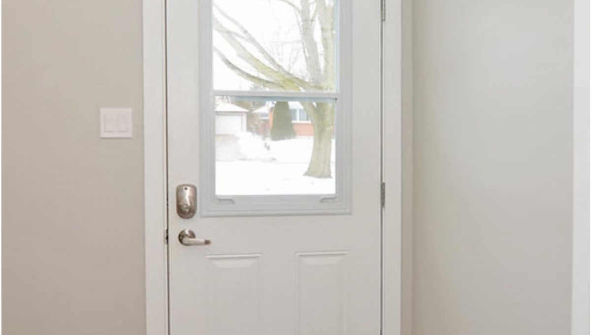 Inside front door